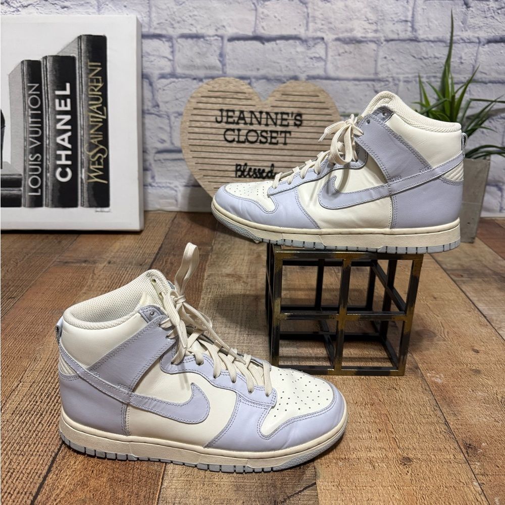 Nike Dunk High DD1869-102 Women’s 8.5 Mens 9.5 EU 40 Light Purple